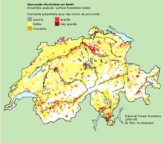 Demande r&eacute;cr&eacute;ative en for&ecirc;t