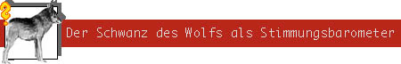 Verhalten des Wolfes